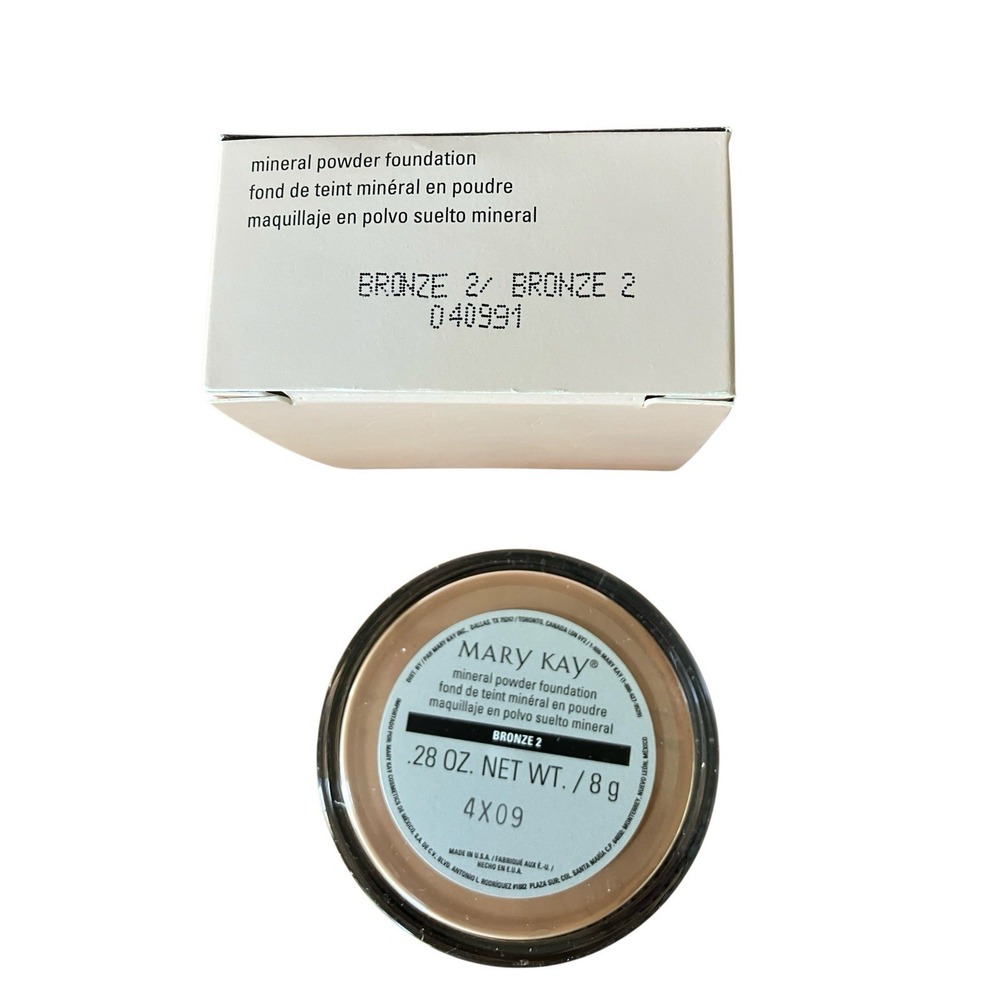 NIB Mary Kay Mineral Powder Foundation Bronze 2